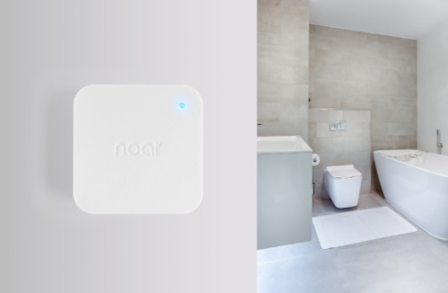 Controlador Noar Sensors en baño